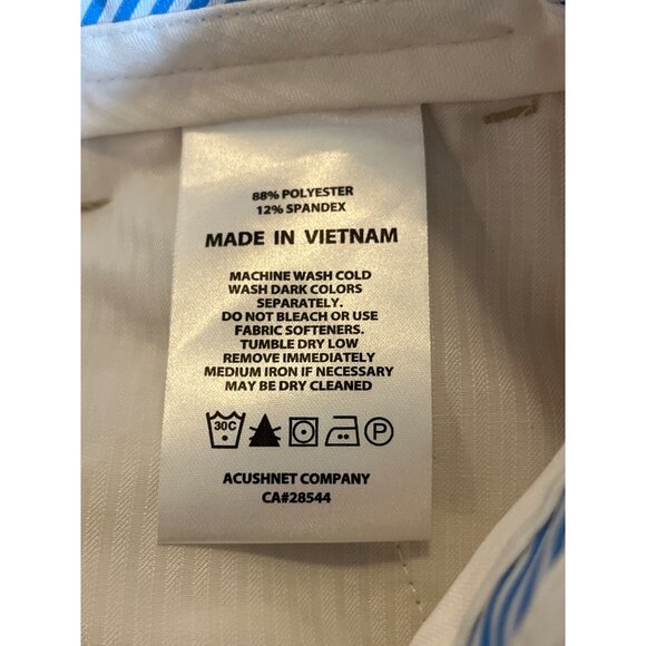 Footjoy Mens Khaki Performance Golf Pants W34/L34 Moisture Wicking - Picture 6 of 8